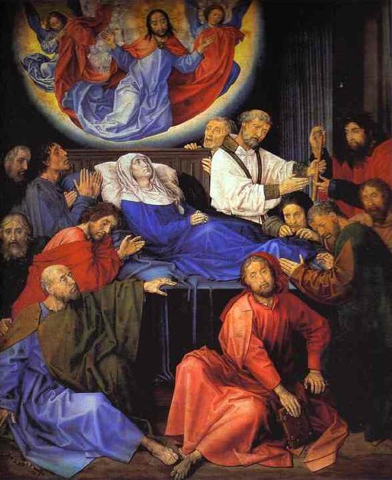 Hugo van der Goes Death of the Virgin.